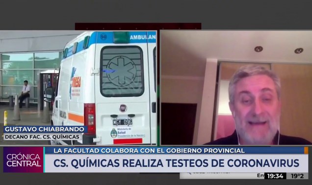 Embedded thumbnail for Cs. Químicas de la UNC realiza testeos de Coronavirus