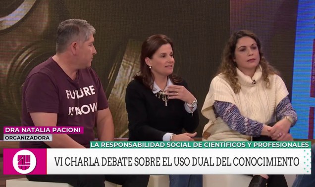 Embedded thumbnail for VI Charla Debate sobre el uso Dual del Conocimiento - FCQ - UNC